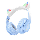 Headfone Orelha de Gatinho Azul