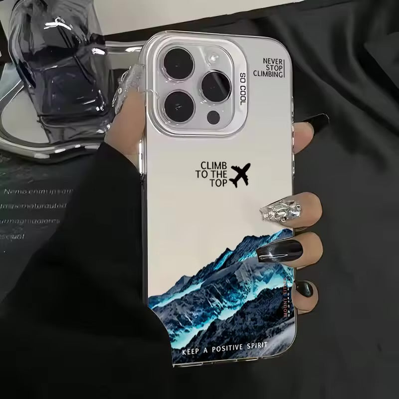 Capa premium montanha azul SO COOL