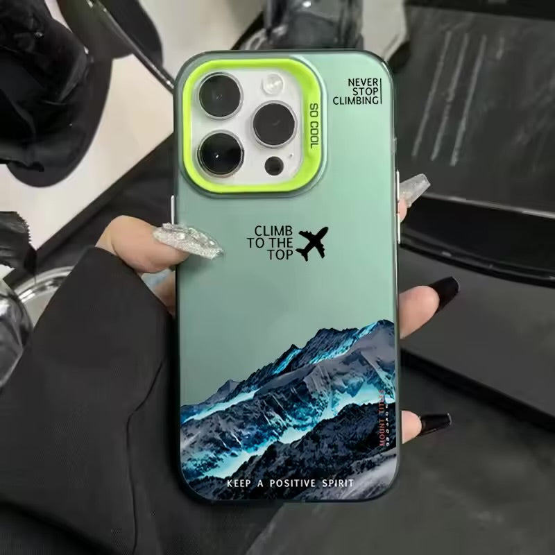 Capa premium montanha azul SO COOL
